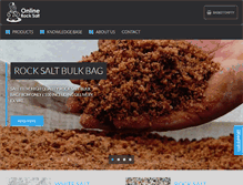 Tablet Screenshot of onlinerocksalt.co.uk